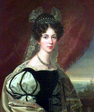 Josephine of Leuchtenberg, future Queen Consort of Sweden and Norway, ca. 1823 (Fredric Westin) (1782-1862)  Location TBD  
