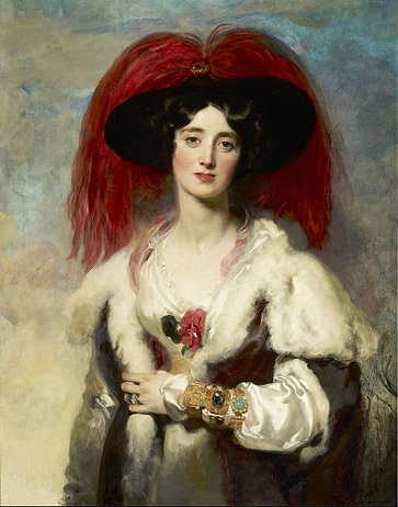 Julia Floyd, Lady Peel, 1827 (Sir Thomas Lawrence) (1769-1830)  The Frick Collection, New York NY, 1904.1.83