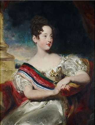Maria II, Queen Regnant of Portugal, 1829 (Sir Thomas Lawrence) (1769-1830)  The Royal Collection, London 