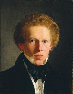 A Young Man, 1823 (Wilhelm Bendz) (1804-1832)  Location TBD 