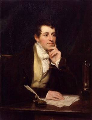Sir Humphry Davy, Bt, ca. 1821 (Thomas Phillips) (1770-1845)   National Portrait Gallery, London   NPG 2546 