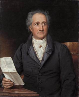 Johann Wolfgang von Goethe, ca. 1828 (Karl Joseph Stieler) (1781-1858) Neue Pinakothek, München