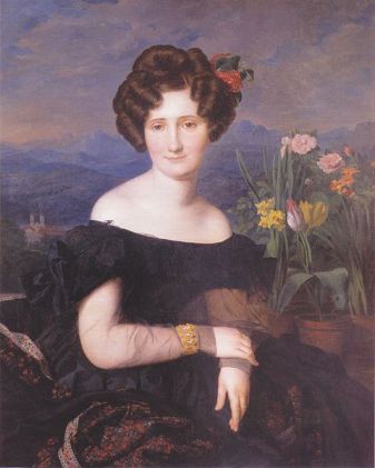 Johanna Borckenstein, 1829 (Ferdinand Georg Waldmuller) (1793-1865) Private Collection