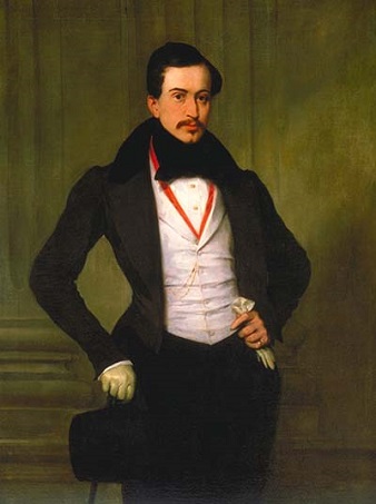 Antoine Julien Meffre-Rouzan, 1833 (Eugène Devéria)  (1805-1865)  Louisiana State Museum, New Orleans   