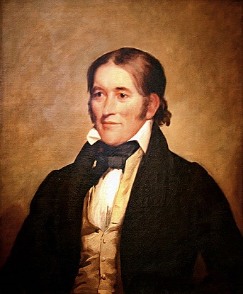 Davy Crockett, 1834 (Chester Harding) (1792-1866)   National Portrait Gallery, Washington, D.C., L/NPG.1.88 