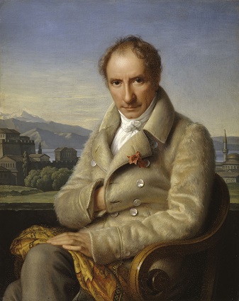 François-Charles-Hugues-Laurent Pouqueville, 1830 (Henriette Lorimier) (1775-1854)   Nationalmuseum Stockholm  