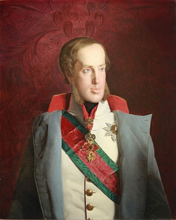 Franz Karl Joseph, Archduke of Austria at 37 years of age, 1839 (Ferdinand Georg Waldmüller) (1793-1865)  Galerie Martin Suppan, Wien 