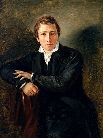Heinrich Heine, 1831 (Moritz Daniel Oppenheim) (1800-1882)  Location TBD