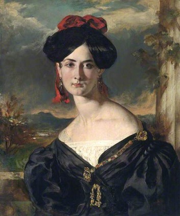 Louisa Vaughan, née Rolls, ca. 1835 (William Etty) (1787-1849)  Amgueddfa Cymry, National Museum Wales   