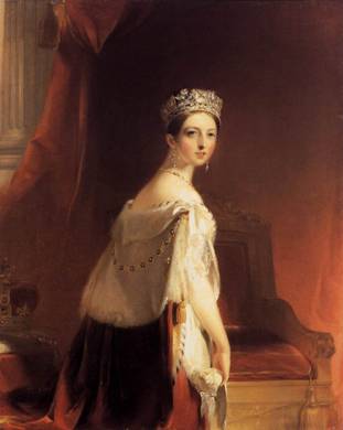 Queen Victoria of England, 1838 (Thomas Sully) (1783-1872) The Wallace Collection, London  