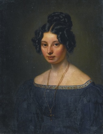 Anna Motherbig aus Königsberg , 1830 (Carl Christian Vogel von Vogelstein) (1788-1868)   Sothebys Sale L13101  