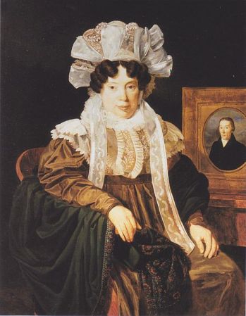 Frau Kritter Babics, 1830 (Ferdinand Georg Waldmüller) (1793-1865) Von der Heydt Museum, Wuppertal  