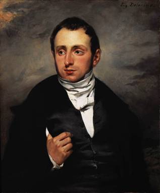 Dr. François-Marie Desmaisons, ca. 1833 (Eugène Delacroix) (1798-1863) Detroit Institute of Arts, MI     2001.63 