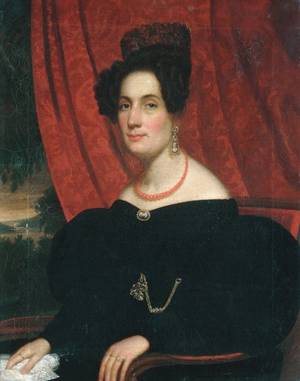Mary Ann Garrits, 1834 (Frederick R. Spencer) (1806-1875)   The Metropolitan Museum of Art, New York, NY    28.198.1 
