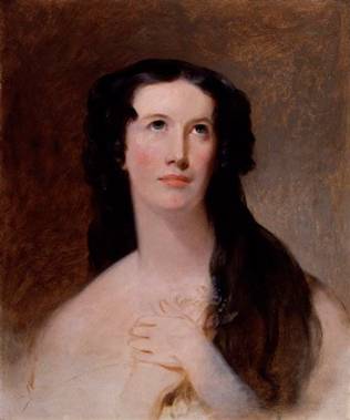 Mary Ann Paton, 1836 (Mrs. Wood) (Thomas Sully) (1783-1872)   National Portrait Gallery, London   NPG 1351  