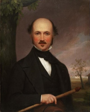 John A. Sutter, ca. 1835 (Unknown Artist)  The Huntington, San Marino, CA 