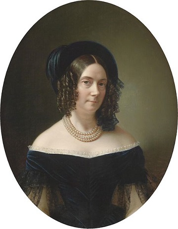 Archduchess Dorothea, 1843 (Anton Einsle) (1801-1871)  Dorotheum Auction House, Vienna 