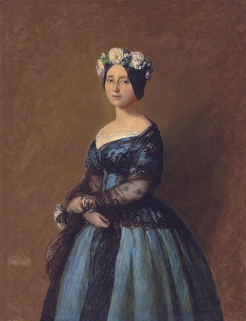 Augusta, Princess of Prussia, 1846 (Franz Xaver Winterhalter) (1805-1873)  Christies Fine Art Auctions,  Sale 8039, Lot 43  