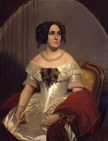Marie-Marguerite Foucher, Marquise de Circé, 1842 (Eugène Amaury-Duval)  (1808-1885)  Location TBD   