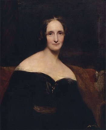 Mary Shelley, 1840 (Richard Rothwell) (1800-1868)  National Portrait Gallery, London,   NPG 1235 