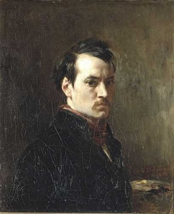 Self-Portrait, 1848 (Alfred Dehodencq) (1822-1882) Musée d