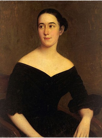 Cornelia Knott Miltenberger, ca. 1840 (Jacques Amans) (1801-1888) Louisiana State Museum, New Orleans, LA,  1969.035.1