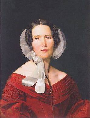 Frau von Bartsch, 1842 (Ferdinand Georg Waldmuller) (1793-1865)   Wien Museum 