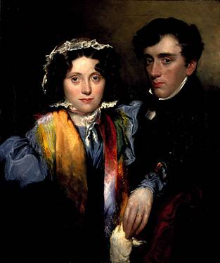 Charlotte Sophia Scott/John Gibson Lockhart, after 1838 (Robert Scott Lauder) (1803-1896)   Scottish National Portrait Gallery, Edinburgh    PG 2672  
