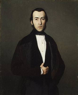 A Man, possibly the Count of Saint-Auffage, 1840 (Theodore Chassériau) (1819-1856)    The Metropolitan Museum of Art, New York, NY    49.110 