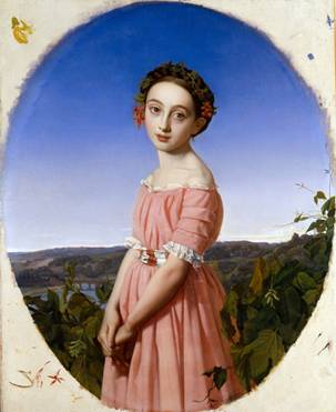 Faustine Léo, 1842 (Charles-Ernest-Rodolphe-Henri Lehmann) (1814-1882) The Metropolitan Museum of Art, New York, NY    2004.243
