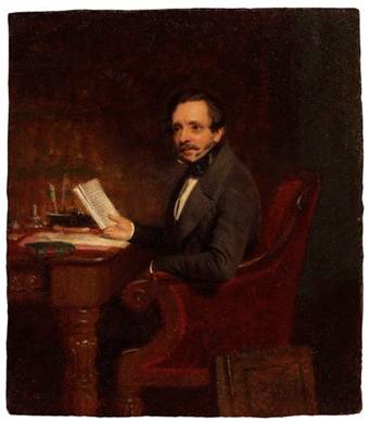 George Payne Rainsford James, 1846 (Stephen Pearce) (1819-1904) National Portrait Gallery, London     NPG 1259 