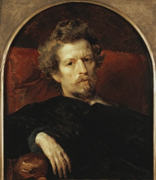 Self-Portrait, 1848 (Karl Bruillov) (1799-1852)    State Tretyakov Gallery, Moscow 