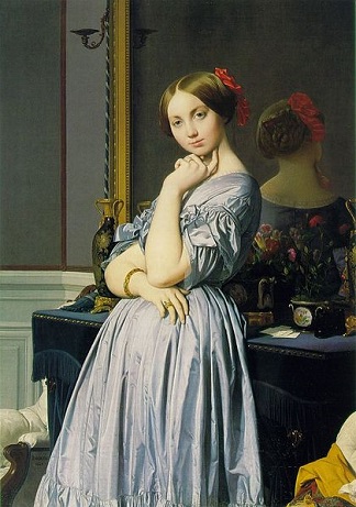 Louise de Broglie, Contesse de Haussonviile, 1845 (Jean-August-Dominique Ingres) (1780-1867)   The Frick Collection, New York, NY,   1927.1.81 