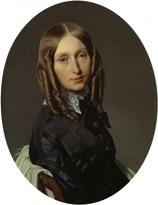 Augustine-Modeste-Hortense Reiset, 1846 (Jean-August-Dominique Ingres) (1780-1867)  Fogg Art Museum, Harvard University, MA,  1943.249 