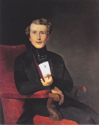 Young Gentleman, 1842 (Ferdinand Georg Waldmuller) (1793-1865)  Österreichische Galerie Belvedere 