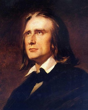 Franz Liszt, 1854 (Wilhelm von Kaulbach) (1805-1874)Liszt Ferenc Emlékmúzeum, Budapest   