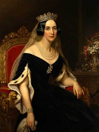 Josephine of Leuchtenberg, Queen of Sweden, ca. 1851 (Axel Nordgen) (1828-1888)   Location TBD  