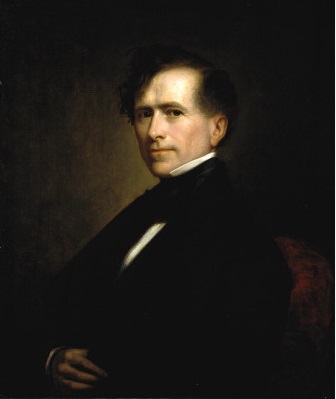Franklin Pierce, President of the U.S., 1853 (George Peter Alexander Healy) (1813-1894)   National Portrait Gallery, Washington D.C.,  NPG65.49  