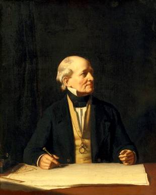 Sir Francis Beaufort, 1850 (Stephen Pearce) (1819-1904)   National Portrait Gallery, London     NPG 918