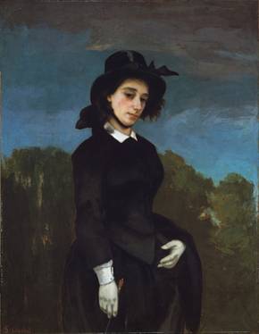 Madame Clément  Laurier,  ca. 1856  (Gustave Courbet) (1819-1877)  The Metropolitan Museum of Art, New York, NY     29.100.59 