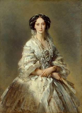 Empress Maria Alexandrovna, 1857  (Franz Xaver Winterhalter) (1805-1873) The State Hermitage Museum, St. Petersburg 