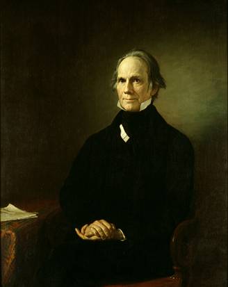 Henry Clay, ca. 1858   (Henry F. Darby) (1829-1897)    U.S. Senate Art Collection       Cat. no. 32.00002.000 