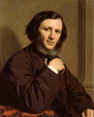 Robert Browning, 1858  (Michele Gordigiani) (1830-1909)  National Portrait Gallery, London     NPG 1898 