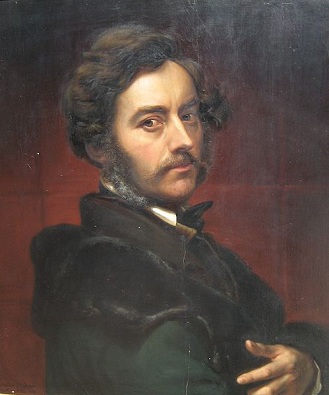 Self-Portrait, 1859 (Julius Huebner) (1806-1882)   Location TBD