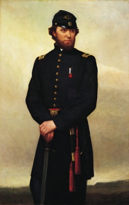 Captain William Madigan, ca. 1866 (William Morris Hunt) (1824-1879)  Brigham Young Museum of Art, Provo, UT,  830000800  