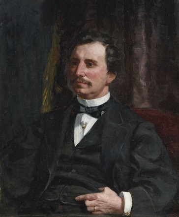 Colonel Howard Jenks, 1865 (Pierre August Renoir) (1841-1919)  Sothebys Auction House, January 6-16, 2014, Hong Kong, Lot 4  