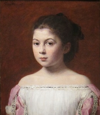 Marie-Yolande de Fitz-James, 1867 (Henri Fantin-Latour) (1836-1904)  Cleveland Museum of Art,  OH