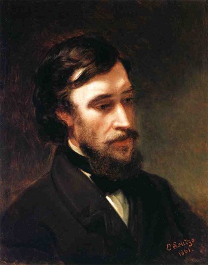 Sanford Robinson Gifford, 1861  (Emanuel Leutze) (1816-1861)  Private Collection 