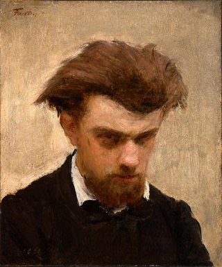 Self-Portrait, 1861 (Henri Fantin-Latour) (1836-1904)  Location TBD 