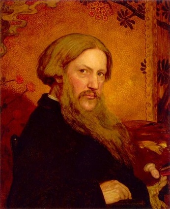 Self-Portrait, ca. 1860 (Ford Maddox Brown) (1821-1893)  Location TBD